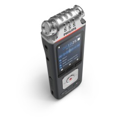 Philips DVT 8115 Voice Recorder 8GB - Crystal Clear Audio, Compact Design & Easy-to-Use!